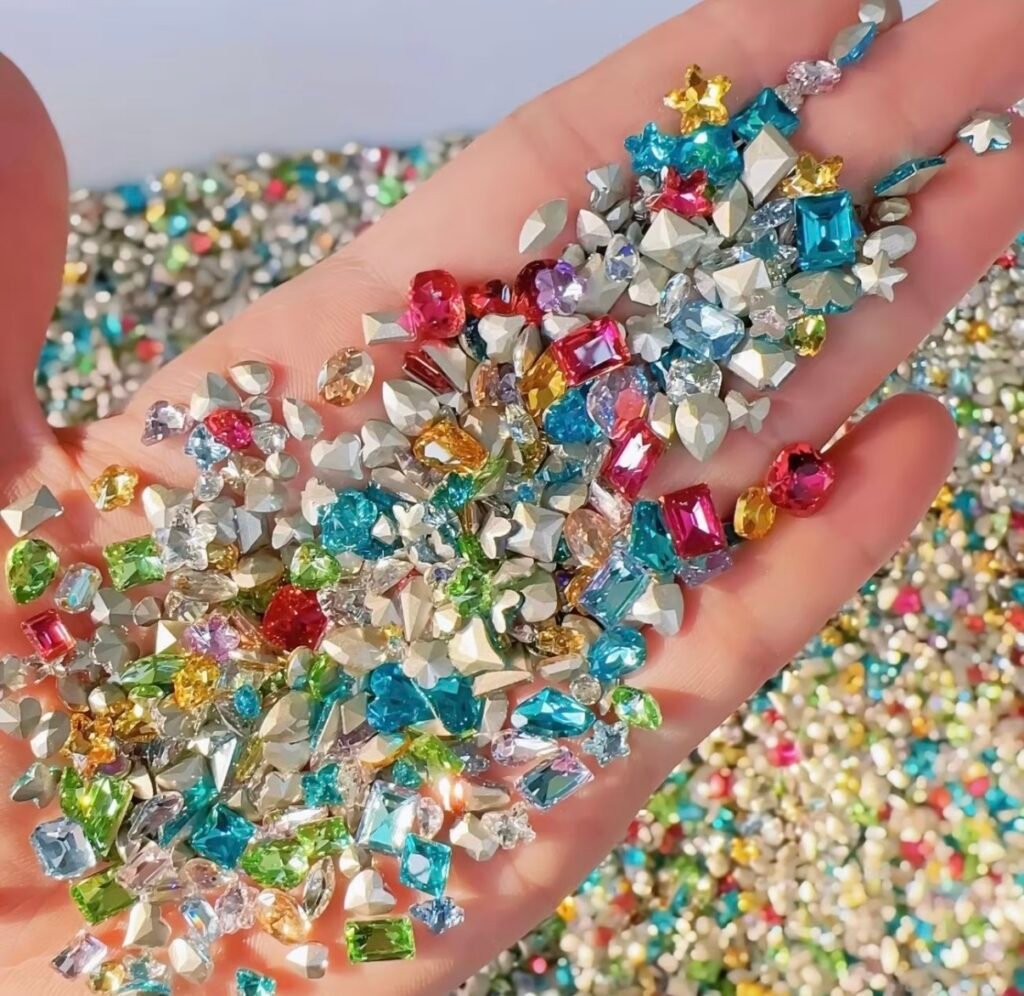 Colored beads