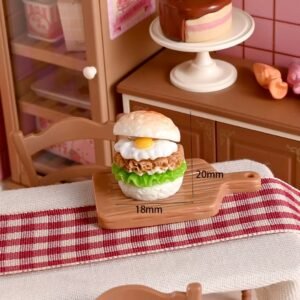 Mini hamburger decorations